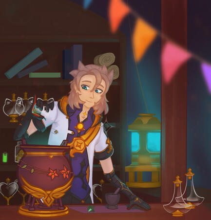 Albedo from Genshin impact