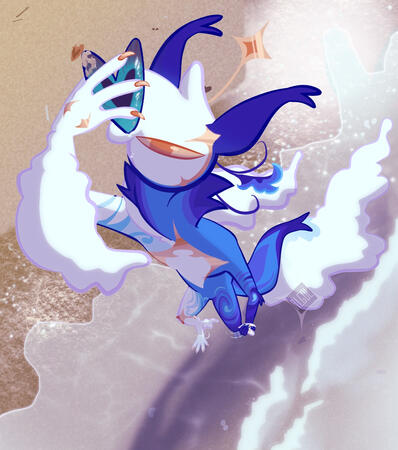 fullbody rendered scene